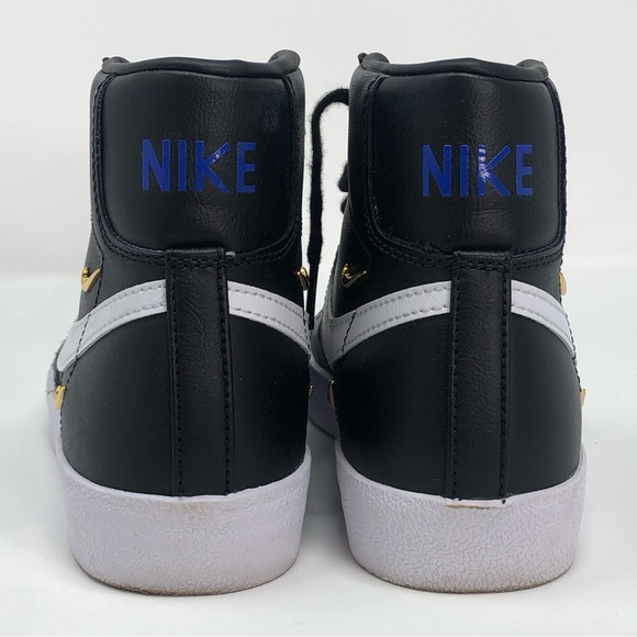 Nike Women’s Blazer Mid ‘77 SE Sisterhood Black Metallic Gold - Size 6.5 - Picture 4 of 12
